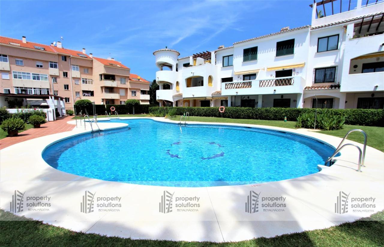 Ferienwohnung Pueblo Del Parque 3 - Terraza Soleada Con Jardin - Piscina Y Playa - Urbanizacion Tranquila Benalmádena Exterior foto