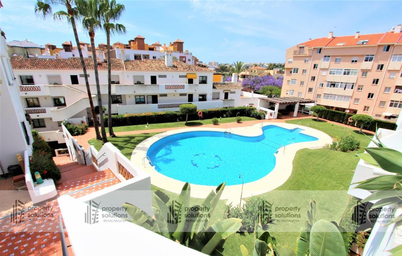 Ferienwohnung Pueblo Del Parque 3 - Terraza Soleada Con Jardin - Piscina Y Playa - Urbanizacion Tranquila Benalmádena Exterior foto
