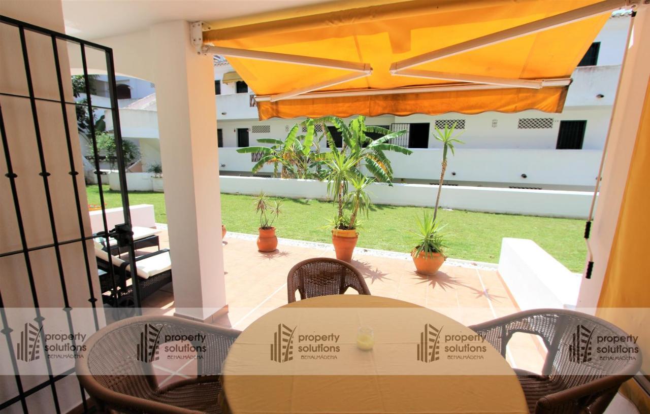 Ferienwohnung Pueblo Del Parque 3 - Terraza Soleada Con Jardin - Piscina Y Playa - Urbanizacion Tranquila Benalmádena Exterior foto