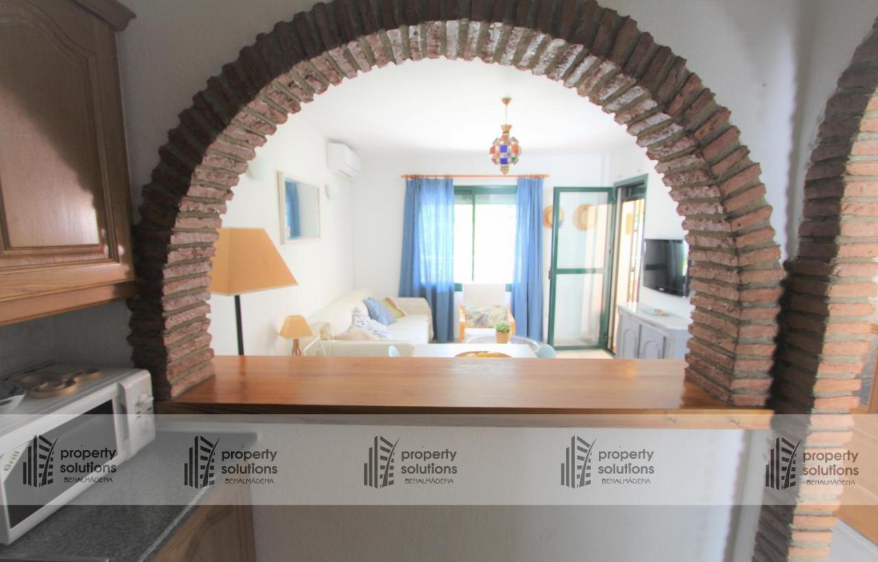 Ferienwohnung Pueblo Del Parque 3 - Terraza Soleada Con Jardin - Piscina Y Playa - Urbanizacion Tranquila Benalmádena Exterior foto
