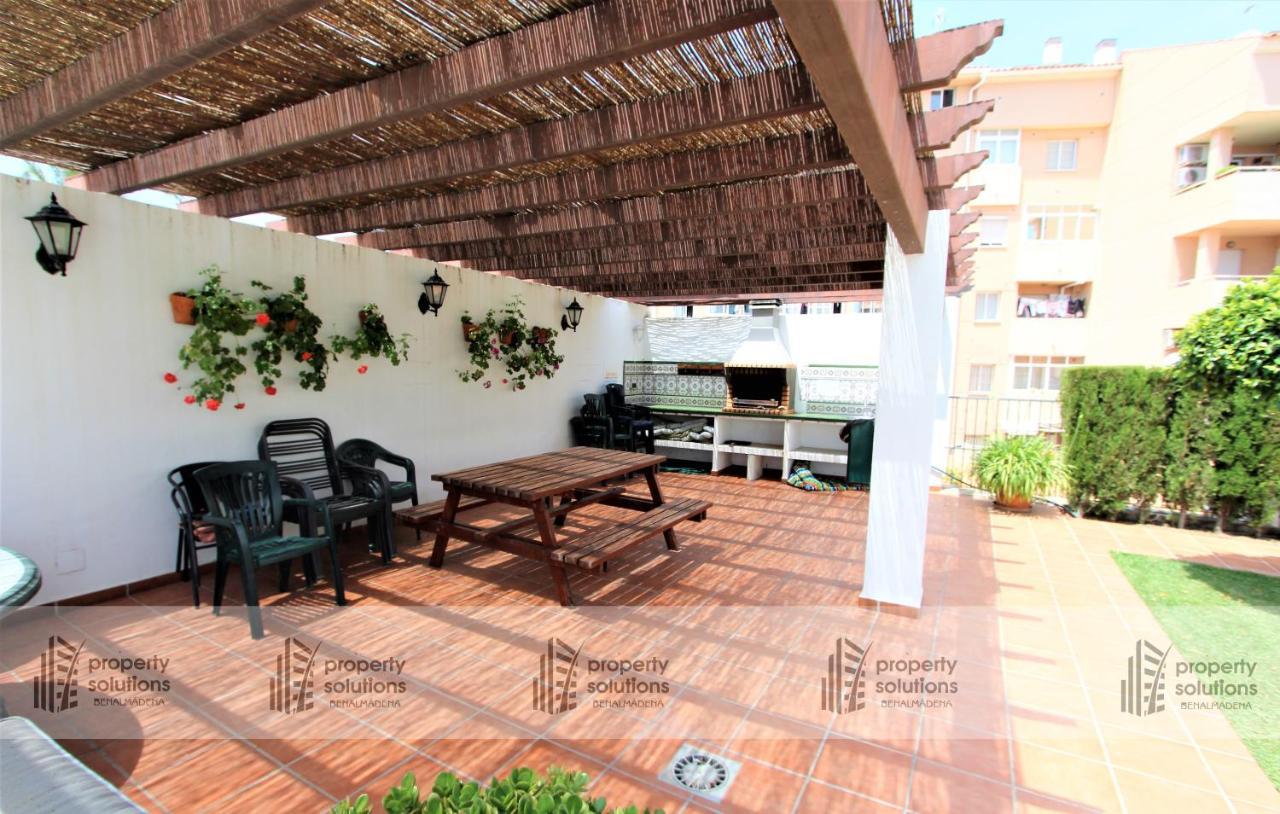 Ferienwohnung Pueblo Del Parque 3 - Terraza Soleada Con Jardin - Piscina Y Playa - Urbanizacion Tranquila Benalmádena Exterior foto