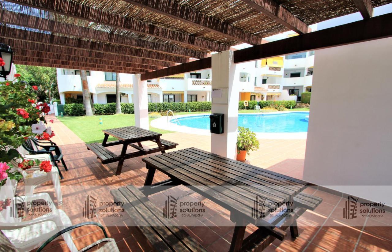 Ferienwohnung Pueblo Del Parque 3 - Terraza Soleada Con Jardin - Piscina Y Playa - Urbanizacion Tranquila Benalmádena Exterior foto